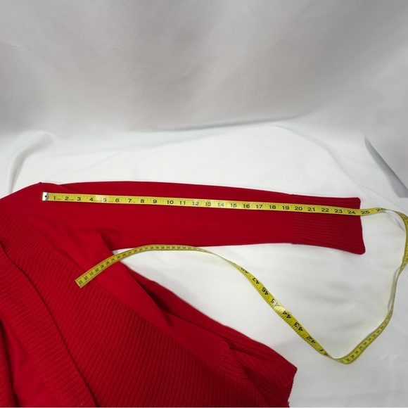 Premise Vibrant Red Open Cardigan - Picture 10 of 16